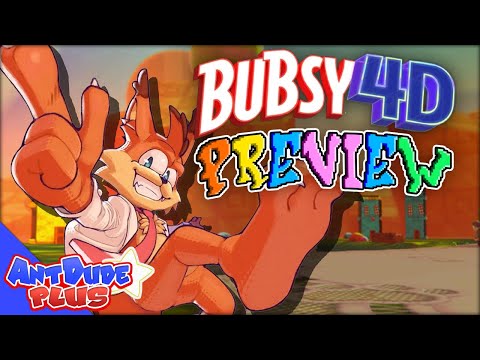 Видео: Мне нужно поиграть в Bubsy 4D пораньше!