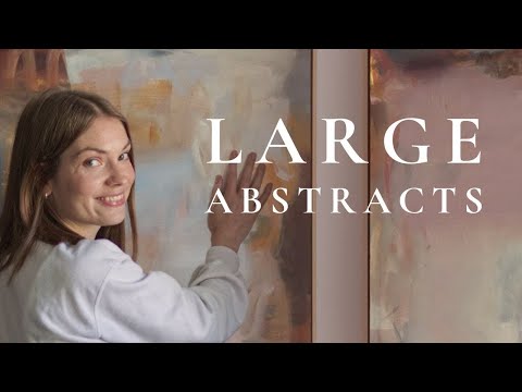 Видео: Последние подробности о моих абстрактных интуитивных картинах