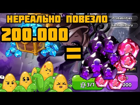 Видео: БЕЗУМНАЯ УДАЧА В ГАЧЕ!!!! ЧТО ВЫПАЛО? Cookie run Kingdom