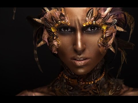 Видео: Креативный макияж, фейс-арт, боди арт, аэрограф. Татьяна Золоташко