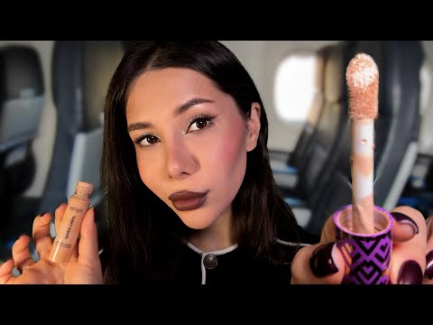 Видео: АСМР МАКИЯЖ💄 ОТ БОГАТОЙ ЛЕДИ В САМОЛЕТЕ✈️ (реалистично) 