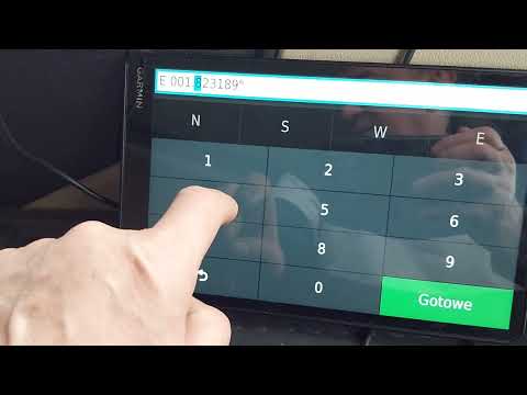 Видео: Как забивать  координаты минусовые  на  навигаторе Garmin DEZL LGV1000