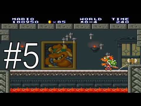 Видео: Прохождение SUPER MARIO BROS на Русском Часть 5 - Быстрый Путь к Финалу