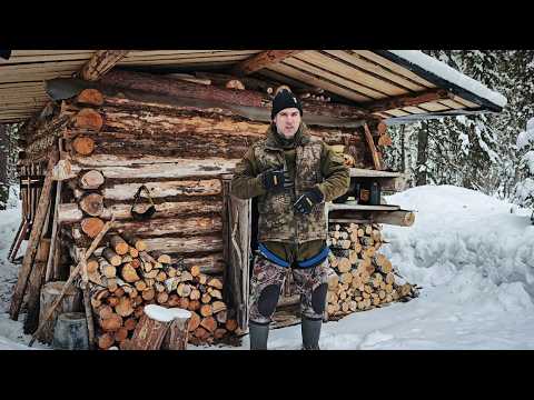 Видео: ИЗБА ГЛУХАРИНАЯ, ИЗБА КОНУРА и ИЗБА ДОБРАЯ. ТАЕЖНЫЙ БЫТ, РЕМОНТ и прочее