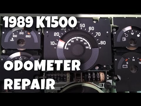 Видео: 89 Chevy Truck - ремонт сломанного одометра