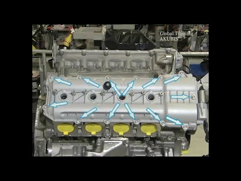 Видео: Mercedes-Benz - Снятие и установка поршней на двигателе M156, (часть 1)