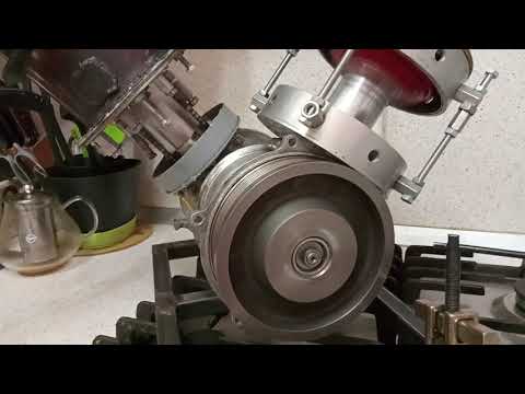 Видео: двигатель стирлинга или вторая жизнь бензопилы дружба