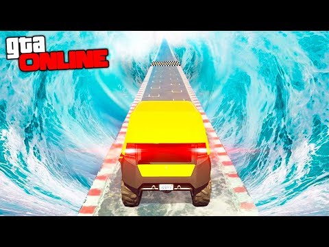 Видео: МЫ ВЫЗВАЛИ ЦУНАМИ! ТУТ ПРОЕХАТЬ НЕВОЗМОЖНО НА ЭТОЙ МАШИНЕ - УЖАСНЫЕ ГОНКИ В ГТА 5 ОНЛАЙН