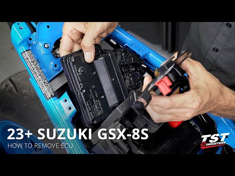 Видео: Как получить доступ и снять блок управления двигателем (ЭБУ) на Suzuki GSX-8S 2023+ / GSX-8R 2024...