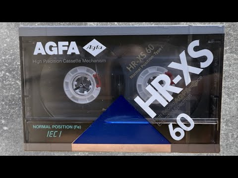 Видео: Распаковка,калибровка и запись редкой кассеты Agfa HR-XS (1989-91) топовый нормал