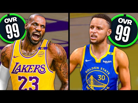 Видео: Я поместил Леброна и Стеф 2016 года в современную НБА