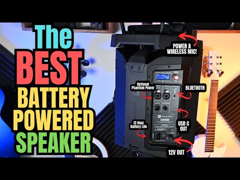 Видео: Electro Voice EVERSE 8 — ЛУЧШАЯ акустическая система с питанием от батареек!