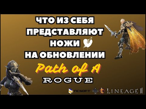 Видео: Что из себя представляют ножи на обновлении Path of a Rogue в Lineage 2 main ?