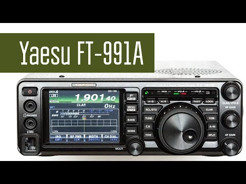 Видео: Yaesu FT-991A - все-диапазонный КВ+УКВ трансивер с DSP. Обзор часть 1. Основные возможности.