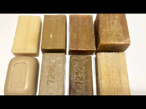 Видео: ASMR Soap/ cutting laundry soap/ режу хозяйственное мыло