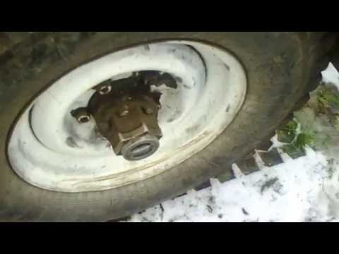 Видео: самодельный трактор уаз 4х4