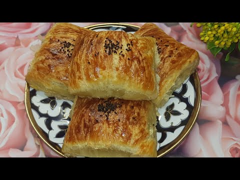 Видео: Супер слоеная и хрустящая самса❗