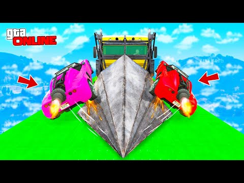 Видео: РАМПА КАМАЗ немесе РАКЕТА КӨЛІКТЕР! ЖАНДЫРАТЫН БЕТПЕ-БЕТ! [GTA 5 ONLINE]