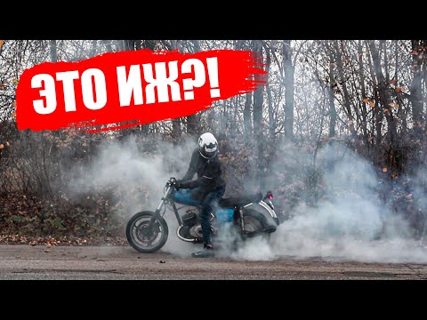 Видео: Бешенный ИЖ Неоклассик | Первый выезд на японской ходовой