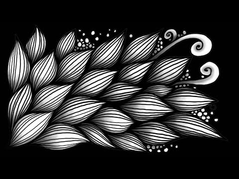 Видео: Рисуем объёмные лепестки | Выкройка мисс Бетси № 1