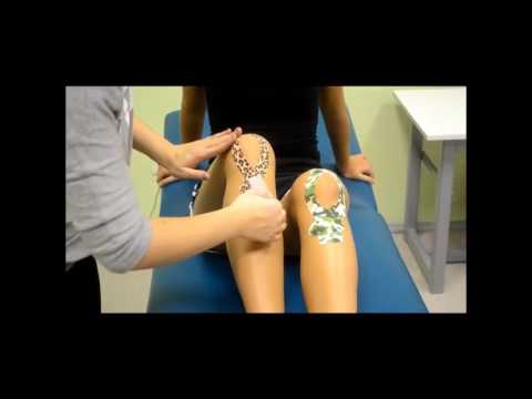 Видео: Как клеить кинезио тейп на колено