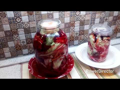 Видео: 1ноября. Мариную капусту со свеклой