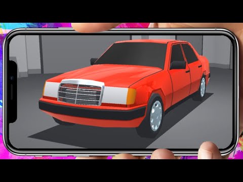 Видео: ТЮНИНГ и ГОНКИ НА MERCEDES-BENZ W124 / РЕТРО ГАРАЖ / Мобильная игра