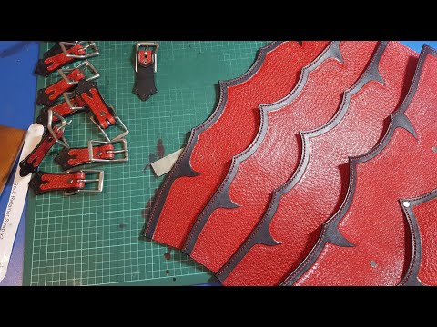 Видео: Кожаный мотожилет