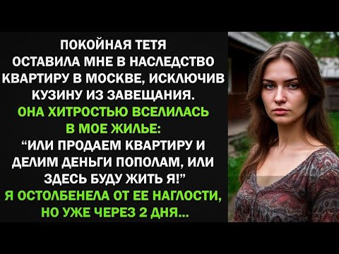Видео: Или продаем квартиру и делим деньги пополам, или здесь буду жить я! - заявила кузина. Я остолбенела