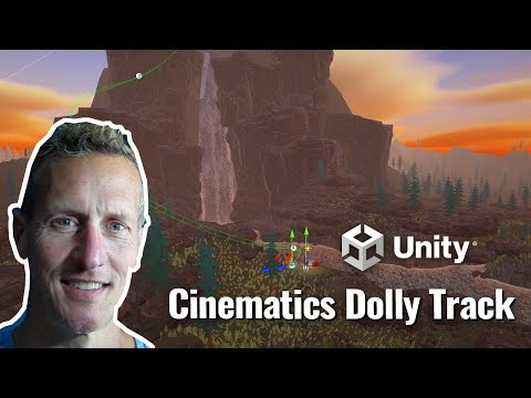 Видео: Кинематика с использованием камеры Unity Cinemachine Dolly Track Camera