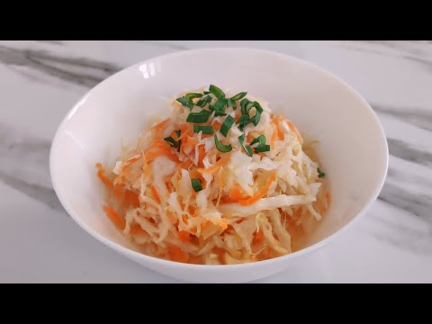 Видео: ЕҢ ОҢАЙ әрі ТЕЗ дайындалатын ашытылған қырыққабат.КВАШЕННАЯ КАПУСТА.