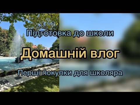 Видео: Останній літній влог | Підготовка до вересня | Прибирання | Покупки до школи