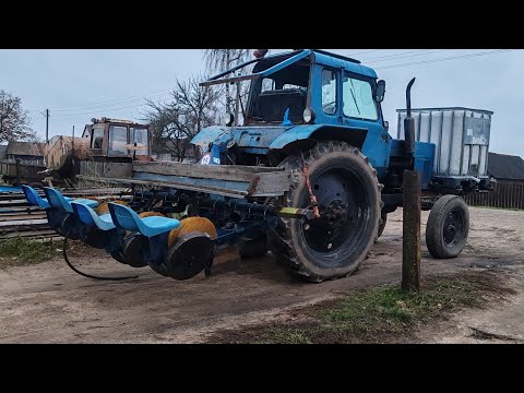 Видео: РАССАДОПОСАДОЧНАЯ машина для КАПУСТЫ, обслуживание перед сезоном 2025