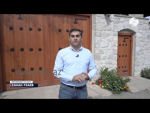 Видео: Полад Бюльбюльоглу о том, как восстанавливал дом отца. Жизнь стремительно возвращается в город Шуша