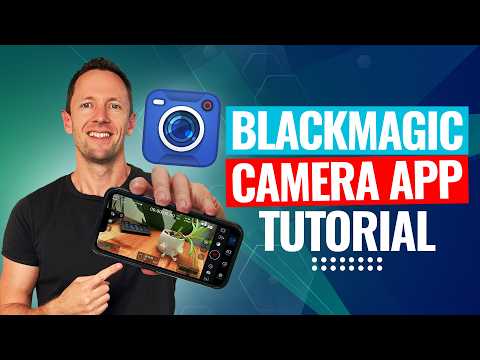 Видео: ЛУЧШЕЕ приложение для камеры на iPhone и Android? (Руководство по приложению Blackmagic Camera)