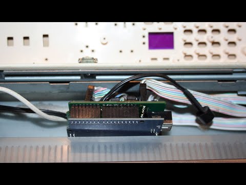 Видео: Подготовка Brother KH-910 для установки платы AYAB (hacking your knitting machine)