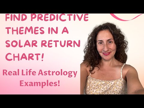 Видео: Делайте прогнозы с помощью карты солнечного возвращения!