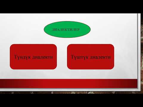 Видео: Кыргыз адабий тили жөнүндө түшүнүк