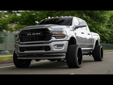 Видео: ПОЛНЫЙ ОБЗОР нашего серебристого лимитированного Ram MegaCab Cummins | Обзор #LGND51