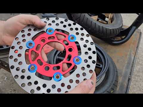 Видео: Покраска рамы и колесных дисков скутера Honda Dio 120cc