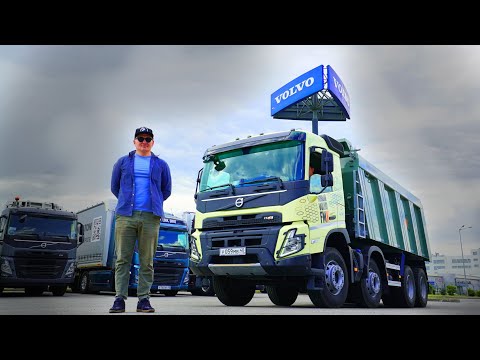 Видео: Новый Volvo FMX. Мечта строителя - Самосвал Вольво .
