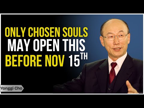 Видео: Последний шанс: если вы пропустите это до 15 ноября, его больше нет — Доктор Чо