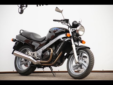 Видео: МОТОБАЗА. Honda NTV 650 1996 год. WWW.MOTOBAZA.BIZ