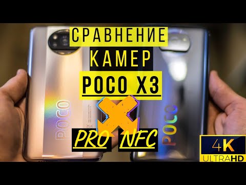 Видео: POCO X3 PRO vs POCO X3 NFC, СРАВНЕНИЕ КАМЕР/ФОТО И ВИДЕО