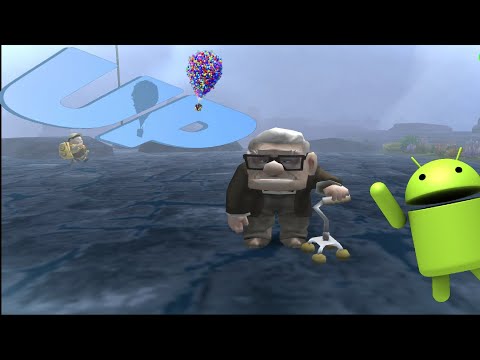 Видео: Вверх/Up на русском языке, gameplay PSP, Android,mi8, Snadragon 845, PPSSPP