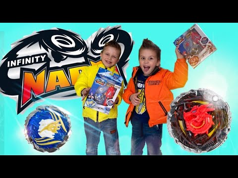 Видео: Магнитные волчки ИНФИНИТИ НАДО: Крылья Ареса VS Огненный Дракон  // KiFill boys 13+