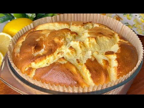 Видео: Лимонный пирог: БЕЗ ГЛЮТЕНА ИЛИ МУКИ! 5 ингредиентов / Супер пушистый