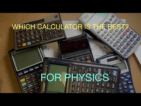 Видео: Какой калькулятор лучше всего подходит для физики? Ответ может вас удивить.