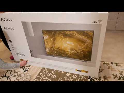 Видео: Распаковка Телевизора Sony KD65XH8096BR2 из Rozetka