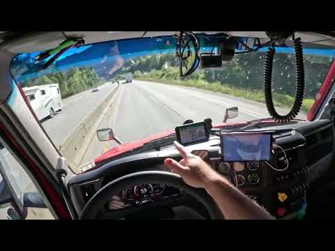 Видео: Спускане по Coquihalla. Газ бре 😀